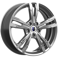 Литые диски Karrera Light (КС935) 7.000xR18 5x114.3 DIA67.1 ET38 брайт дарк платинум для Haval F7 Литые диски Karrera Light (КС935) 7.000xR18 5x114.3 DIA67.1 ET38 брайт дарк платинум для Haval F7