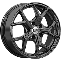 Литые диски Up120 (КС1114) 6.500xR16 5x114.3 DIA66.1 ET40 New Black для Daewoo Leganza