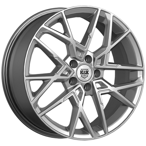 Вудроф (КС1044) 7.000xR18 5x114.3 DIA67.1 ET45 дарк платинум Вудроф (КС1044) 7.000xR18 5x114.3 DIA67.1 ET45 дарк платинум
