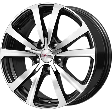 Бэнкс (КС645) 7.000xR17 5x114.3 DIA66.1 ET40 Блэк Джек Бэнкс (КС645) 7.000xR17 5x114.3 DIA66.1 ET40 Блэк Джек