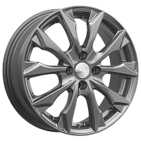 Литые диски НАГОЯ (КЛ312) 6.000xR16 4x100 DIA60.1 ET45 графит для Nissan Almera
