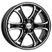 Балеар (КС727) 7.500xR18 6x114.3 DIA66.1 ET30 алмаз черный Балеар (КС727) 7.500xR18 6x114.3 DIA66.1 ET30 алмаз черный