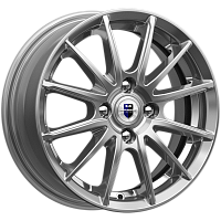 Литые диски Квант (КС960) 5.500xR14 4x100 DIA60.1 ET38 дарк платинум для Mitsubishi Attrage