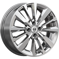 Литые диски Эрман (КС997) 6.500xR16 4x100 DIA60.1 ET41 дарк платинум Литые диски Эрман (КС997) 6.500xR16 4x100 DIA60.1 ET41 дарк платинум