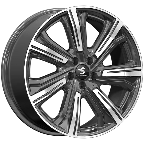 Kleemann (КР1067) 8.500xR20 5x120 DIA65.1 ET43 Diamond Black Gris Kleemann (КР1067) 8.500xR20 5x120 DIA65.1 ET43 Diamond Black Gris