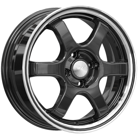 КИОТО (КЛ249) 6.000xR15 4x100 DIA60.1 ET40 алмаз-антрацит КИОТО (КЛ249) 6.000xR15 4x100 DIA60.1 ET40 алмаз-антрацит