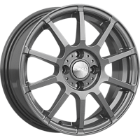Литые диски АКИТА (КЛ285) 6.000xR15 4x100 DIA67.1 ET45 графит для Toyota