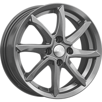 Литые диски ОСАКА (КЛ317) 6.000xR15 4x100 DIA54.1 ET48 графит Литые диски ОСАКА (КЛ317) 6.000xR15 4x100 DIA54.1 ET48 графит