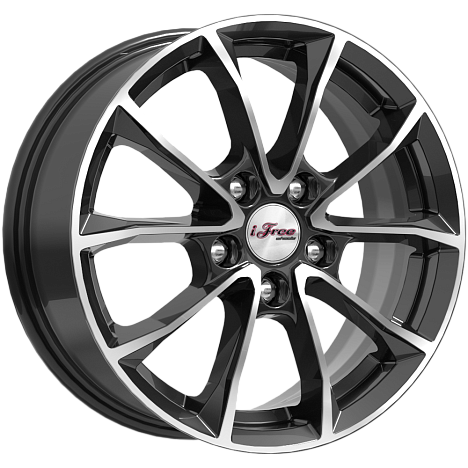 Джет (КС914) 6.500xR16 5x112 DIA57.1 ET46 Блэк Джек Джет (КС914) 6.500xR16 5x112 DIA57.1 ET46 Блэк Джек