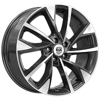 Литые диски Роквуд (КС900) 7.000xR17 5x110 DIA63.35 ET48.5 алмаз черный Литые диски Роквуд (КС900) 7.000xR17 5x110 DIA63.35 ET48.5 алмаз черный
