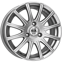 Литые диски Сиеста (КС477) 5.000xR13 3x98 DIA60.2 ET35 дарк платинум