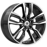 Литые диски Борэй (КС901) 8.000xR18 5x114.3 DIA67.1 ET45 алмаз черный для Honda Xr-V Литые диски Борэй (КС901) 8.000xR18 5x114.3 DIA67.1 ET45 алмаз черный для Honda Xr-V