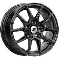 Литые диски Up117 (КС1049) 6.500xR15 5x114.3 DIA66.1 ET43 New Black для Nissan