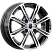 Флэш (КС698) 5.000xR14 4x100 DIA67.1 ET35 алмаз черный