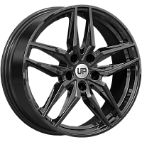 Литые диски Up112 (КС1017) 7.000xR18 5x114.3 DIA54.1 ET53 New Black Литые диски Up112 (КС1017) 7.000xR18 5x114.3 DIA54.1 ET53 New Black