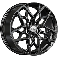 Литые диски Up110 (КС994) 7.500xR17 5x108 DIA67.1 ET44 New Black для Peugeot 607