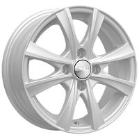 Литые диски МАЛЬТА (КЛ248) 5.500xR14 4x100 DIA67.1 ET38 белый для SEAT Ibiza