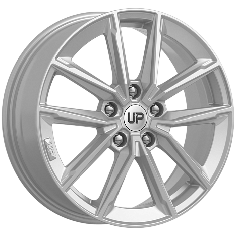 Up104 (КС987) 6.500xR17 5x114.3 DIA64.1 ET50 Silver Classic