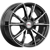 Литые диски Сион (КС1055) 6.500xR15 5x112 DIA57.1 ET45 Блэк Джек для Volkswagen Golf Cabrio Литые диски Сион (КС1055) 6.500xR15 5x112 DIA57.1 ET45 Блэк Джек для Volkswagen Golf Cabrio