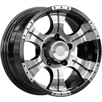 Литые диски Байконур (КС473) 7.000xR15 5x139.7 DIA108.5 ET-5 алмаз черный Литые диски Байконур (КС473) 7.000xR15 5x139.7 DIA108.5 ET-5 алмаз черный