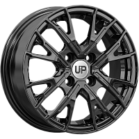 Литые диски Up127 (КС1088) 5.500xR14 4x100 DIA67.1 ET45 New Black для Mazda 2