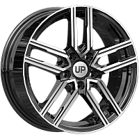 Литые диски Up113 (КС1018) 6.500xR16 5x100 DIA67.1 ET38 New Diamond для Toyota