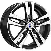 Литые диски Rassvet (КС868) 6.500xR16 5x114.3 DIA66.1 ET50 алмаз черный SK
