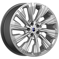 Литые диски Галего (КС1039) 7.500xR19 5x114.3 DIA66.6 ET37 дарк платинум для Vortex