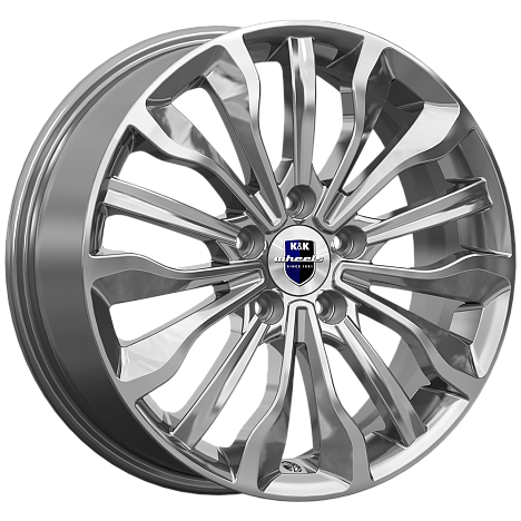 Атакама (КС756) 6.500xR17 5x112 DIA66.6 ET43 дарк платинум Атакама (КС756) 6.500xR17 5x112 DIA66.6 ET43 дарк платинум