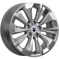 Литые диски Авиор (КС936) 7.000xR17 5x114.3 DIA67.1 ET50 дарк платинум для FIAT