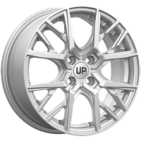 Литые диски Up124 (КС1104) 6.500xR16 4x108 DIA63.35 ET37.5 Silver Classic для Ford Ecosport