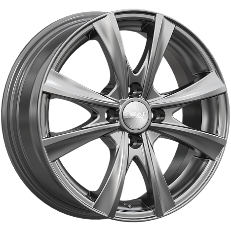 МАЛЬТА (КЛ248) 5.500xR14 4x100 DIA60.1 ET43 графит МАЛЬТА (КЛ248) 5.500xR14 4x100 DIA60.1 ET43 графит