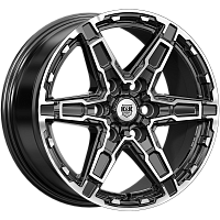 Литые диски Дистрикт (КС1159) 8.000xR18 6x139.7 DIA100.1 ET42 алмаз черный Литые диски Дистрикт (КС1159) 8.000xR18 6x139.7 DIA100.1 ET42 алмаз черный