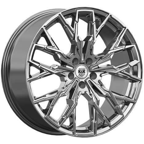 Элерон (КС1168) 9.000xR20 5x114.3 DIA60.1 ET35 дарк платинум Элерон (КС1168) 9.000xR20 5x114.3 DIA60.1 ET35 дарк платинум