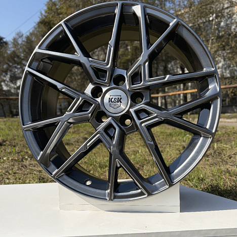 Вудроф (КС1044) 7.000xR18 5x114.3 DIA60.1 ET35 дарк платинум Вудроф (КС1044) 7.000xR18 5x114.3 DIA60.1 ET35 дарк платинум