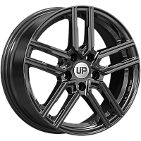 Литые диски Up113 (КС1018) 6.500xR16 5x114.3 DIA67.1 ET45 New Black для Toyota Corolla
