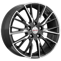 Литые диски Солт (КС773) 6.500xR17 5x114.3 DIA67.1 ET38 алмаз черный