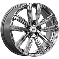 Литые диски Аламер (КС1216) 7.500xR18 5x114.3 DIA67.1 ET38 дарк платинум для Hyundai I30 Литые диски Аламер (КС1216) 7.500xR18 5x114.3 DIA67.1 ET38 дарк платинум для Hyundai I30