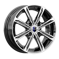 Литые диски Флэш (КС698) 5.000xR14 4x100 DIA67.1 ET35 алмаз черный Литые диски Флэш (КС698) 5.000xR14 4x100 DIA67.1 ET35 алмаз черный