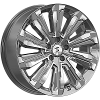 Литые диски HUMBER (КР1061) 8.000xR20 5x114.3 DIA60.1 ET40 Diamond gloss graphite для FIAT