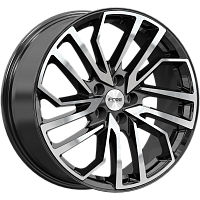 Литые диски R-line (КС1235) 7.500xR18 5x114.3 DIA67.1 ET33 алмаз черный Литые диски R-line (КС1235) 7.500xR18 5x114.3 DIA67.1 ET33 алмаз черный
