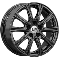Литые диски Up123 (КС1095) 6.000xR15 5x114.3 DIA67.1 ET46 New Black для FIAT