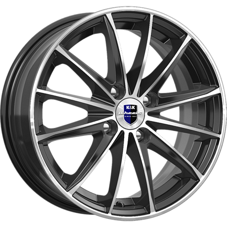 Пойнт Бланк (КС884) 6.000xR15 4x100 DIA67.1 ET45 алмаз черный SK Пойнт Бланк (КС884) 6.000xR15 4x100 DIA67.1 ET45 алмаз черный SK