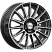 Азур (КС1052) 6.500xR16 5x114.3 DIA60.1 ET45 Блэк Джек Азур (КС1052) 6.500xR16 5x114.3 DIA60.1 ET45 Блэк Джек