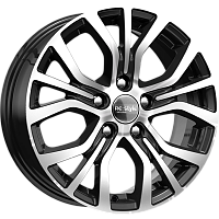 Литые диски КС736 (ZV 16_ix35) (КС736) 6.500xR16 5x114.3 DIA67.1 ET45 алмаз черный для Hyundai Tucson