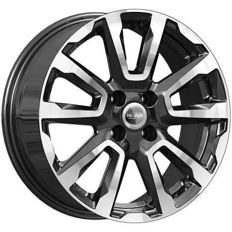 КС1026 (16_Vesta Cross) (КС1026) 6.500xR16 4x100 DIA60.1 ET43 алмаз черный
