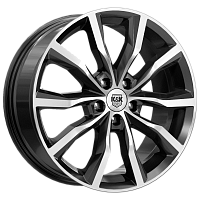 Литые диски Портер (КС906) 7.500xR18 5x114.3 DIA67.1 ET33 алмаз черный Литые диски Портер (КС906) 7.500xR18 5x114.3 DIA67.1 ET33 алмаз черный