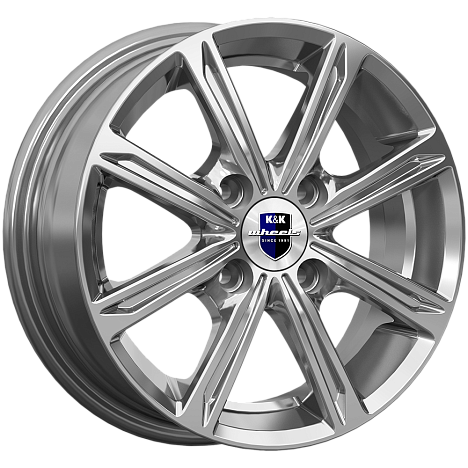 Флэш (КС698) 5.000xR14 4x98 DIA58.5 ET35 дарк платинум