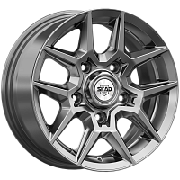 Литые диски КАНГАР (КЛ1196) 6.500xR15 5x139.7 DIA98.1 ET40 графит Литые диски КАНГАР (КЛ1196) 6.500xR15 5x139.7 DIA98.1 ET40 графит