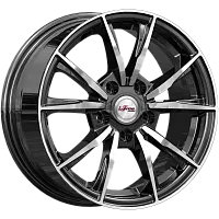 Литые диски Сион (КС1055) 6.500xR15 5x114.3 DIA67.1 ET45 Блэк Джек для KIA